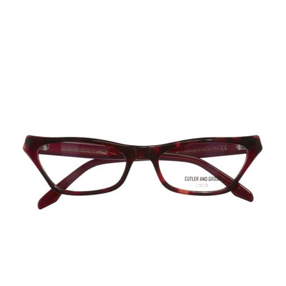 Cutler and Gross CGOP-1329-57-02 Red Turtle image 3