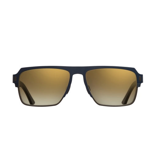 Cutler and Gross CGSN-1364-57-02 Matt Navy Blue On Black image 1