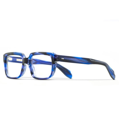 Cutler and Gross CGOP-9289-54-04 Striped Blue Havana image 2