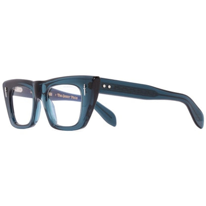 Cutler and Gross GFOP-008-49-03 Deep Teal W/ Dots image 2