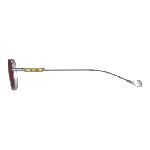 Cutler and Gross GFSN-016-51-01 Silver/Red image 2