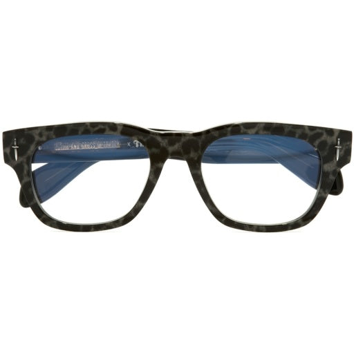 Cutler and Gross GFOP-003-53-T5 Leopard On Black W/ Crossbones image 3
