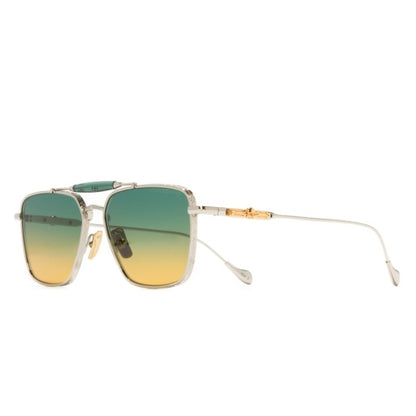 Cutler and Gross GFSN-027-55-04 Silver/Green image 2
