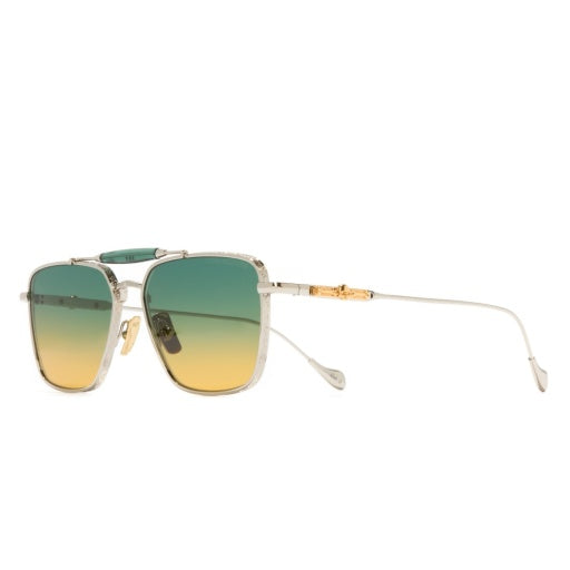 Cutler and Gross GFSN-027-55-04 Silver/Green image 2