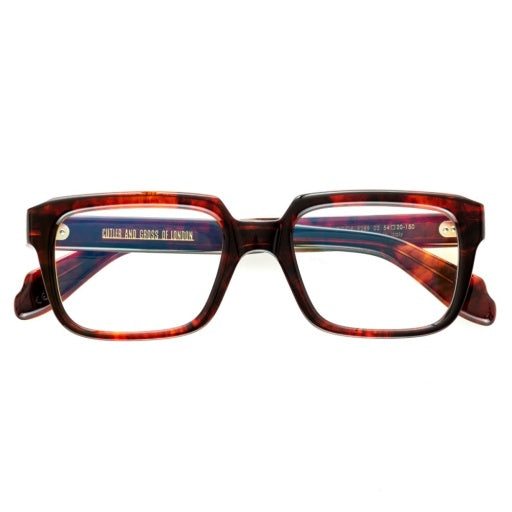 Cutler and Gross CGOP-9289-54-02 Red Havana image 3