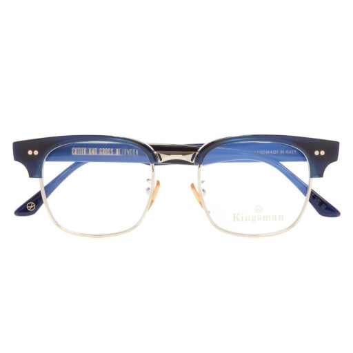 Cutler and Gross KMOP-0004-48-03 Navy Blue image 3