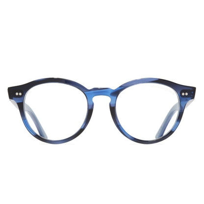 Cutler and Gross CGBB-1378S-49-12 Striped Blue Havana/Powder image 1