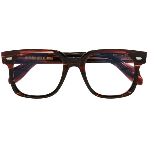 Cutler and Gross CGOP-1399-52-05 Striped Brown Havana image 3