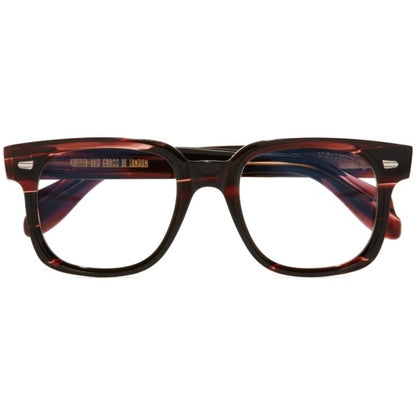 Cutler and Gross CGOP-1399-52-05 Striped Brown Havana image 3
