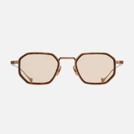 Cutler and Gross CGST-1437-48-02 Antique Gold/Havana image 1