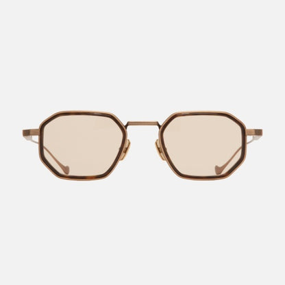 Cutler and Gross CGST-1437-48-02 Antique Gold/Havana image 1