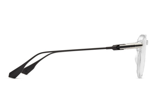 Dita OKULUS OPTICAL Crystal Clear - Shiny Silver - Black Iron image 3 barcodes 0810187663949