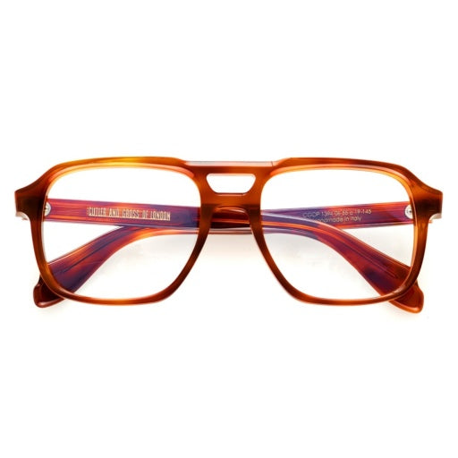 Cutler and Gross CGOP-1394-55-06 Honey Turtle Havana image 3