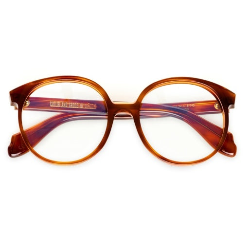 Cutler and Gross CGOP-1395-54-06 Honey Turtle Havana image 3