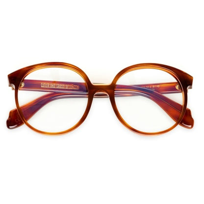 Cutler and Gross CGOP-1395-54-06 Honey Turtle Havana image 3