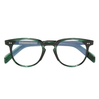 Cutler and Gross CGOP-GR09-47-03 Striped Dark Green image 3