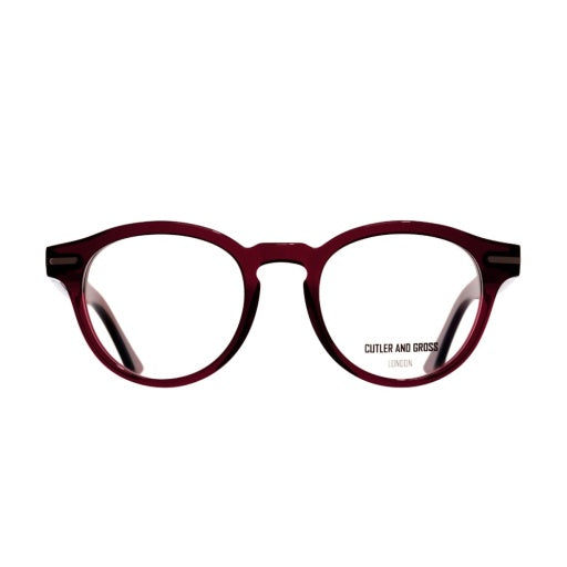 Cutler and Gross CGOP-1338-51-07 Bordeaux Red image 1