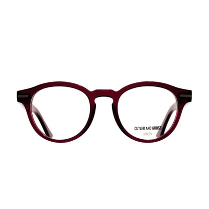 Cutler and Gross CGOP-1338-51-07 Bordeaux Red image 1