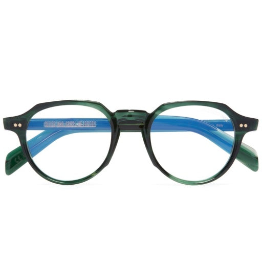 Cutler and Gross CGOP-GR06-48-03 Striped Dark Green image 3