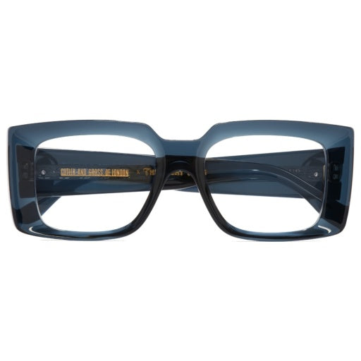 Cutler and Gross GFOP-001-52-03 Deep Blue Crystal W/ Mini Reaper image 3