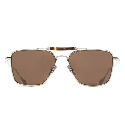 Cutler and Gross GFSN-027-55-02 Silver/Havana image 1
