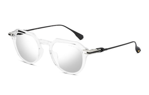 Dita OKULUS OPTICAL Crystal Clear - Shiny Silver - Black Iron image 2 barcodes 0810187663949
