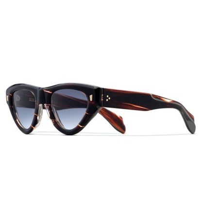 Cutler and Gross CGSN-9926-50-02 Striped Brown Havana image 2