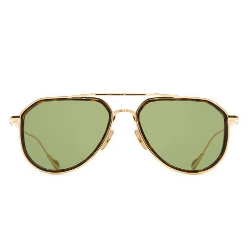Cutler and Gross GFLE-025-57-03 Gold/Havana image 1