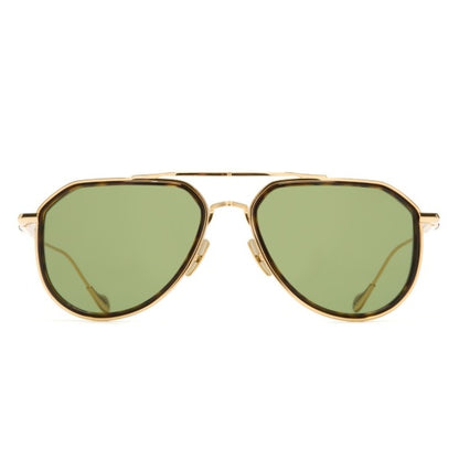 Cutler and Gross GFLE-025-57-03 Gold/Havana image 1