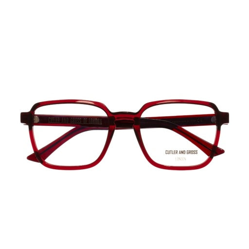 Cutler and Gross CGOP-1361-55-05 Bordeaux Red image 3