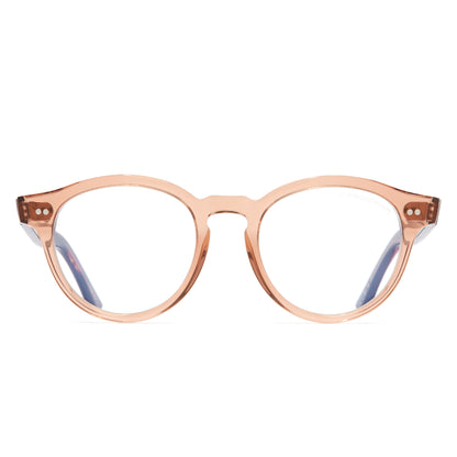 1378S-49-13 - Crystal Peach/Striped Brown Havana