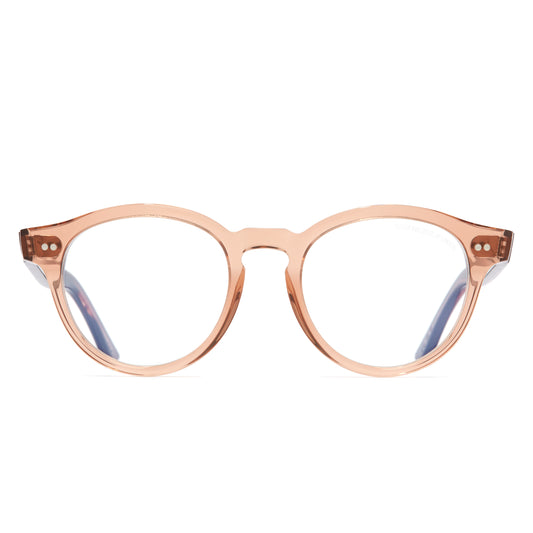 1378S-49-13 - Crystal Peach/Striped Brown Havana