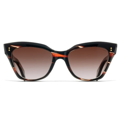 Cutler and Gross CGSN-9288-52-02 Striped Brown Havana image 1