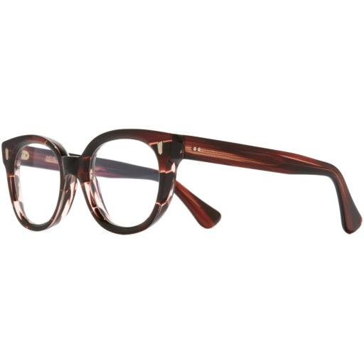Cutler and Gross CGOP-9298-49-05 Striped Brown Havana image 2