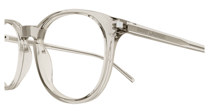 Beige Eyeglasses Saint Laurent 889652263915