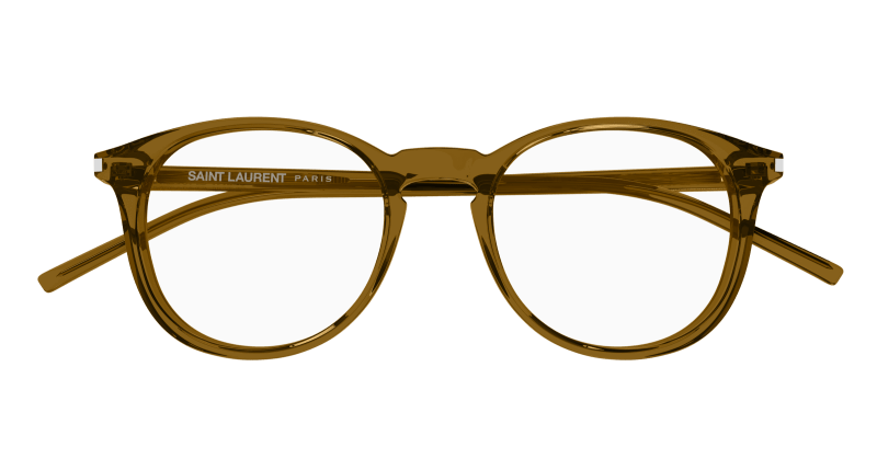 Brown Eyeglasses Saint Laurent 889652520445