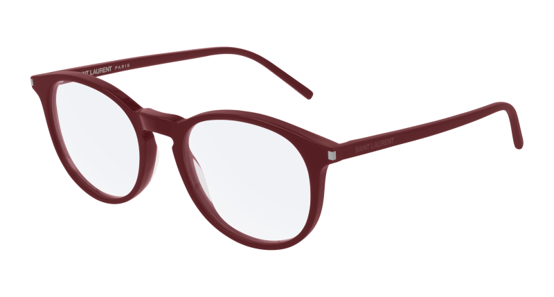 Burgundy Eyeglasses Saint Laurent 889652264257