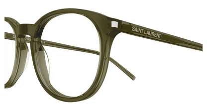 Green Eyeglasses Saint Laurent 889652408019