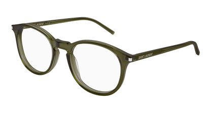 Green Eyeglasses Saint Laurent 889652408019