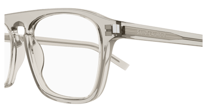 Beige Eyeglasses Saint Laurent 889652488103