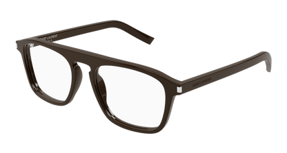 Brown Eyeglasses Saint Laurent 889652520407