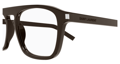 Brown Eyeglasses Saint Laurent 889652520407