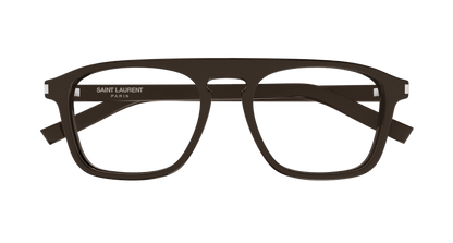 Brown Eyeglasses Saint Laurent 889652520407