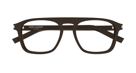 Brown Eyeglasses Saint Laurent 889652520407