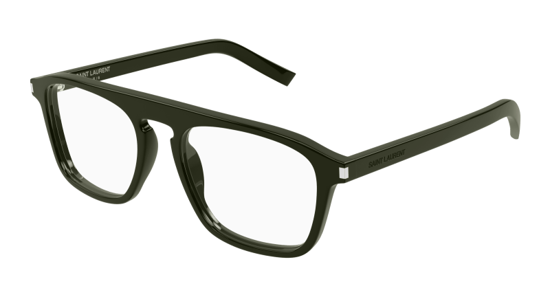 Green Eyeglasses Saint Laurent 889652522067