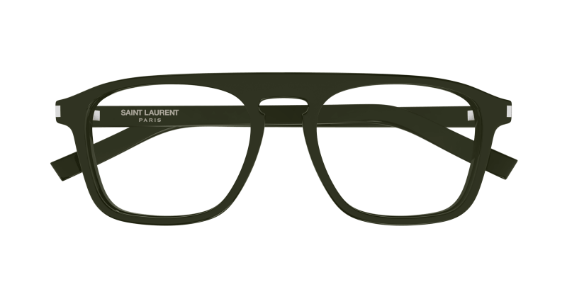 Green Eyeglasses Saint Laurent 889652522067