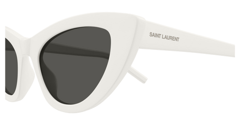 White Sunglasses Saint Laurent 889652508825