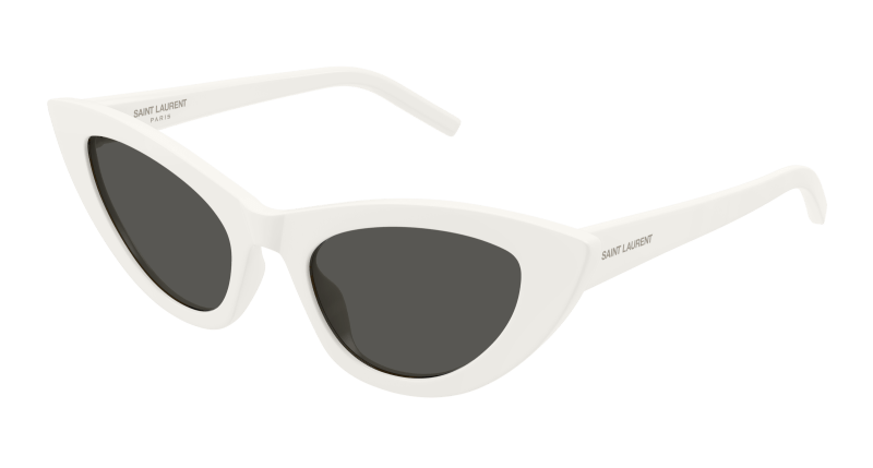 White Sunglasses Saint Laurent 889652508825