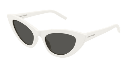 White Sunglasses Saint Laurent 889652508825