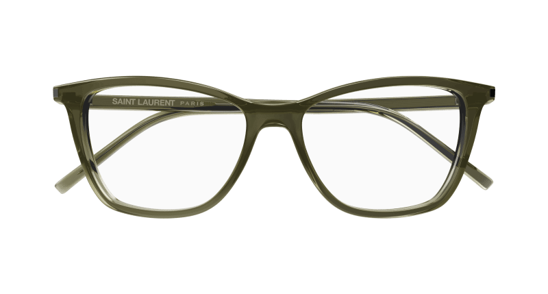 Green Eyeglasses Saint Laurent 889652407944